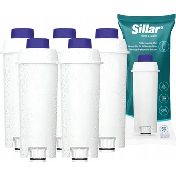 Filtr do kávovaru Sillar filtrační vložka do kávovaru Delonghi 5 kusů – náhrada