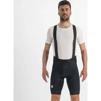 Cyklistické kalhoty SPORTFUL Cyklistické kalhoty krátké s laclem - BODYFIT PRO LTD - černá M