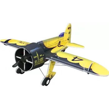 RC model letadla RC factory Gee Bee černá/žlutá B332