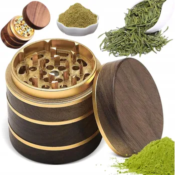 Kuchyňský mlýnek Drtička/mlýnek na bylinky, kovová, velká, 63 mm