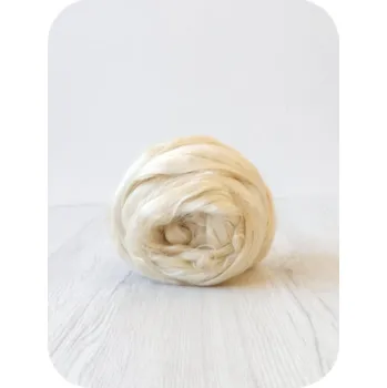 Ovčí rouno Viskóza na tvoření - Champagne