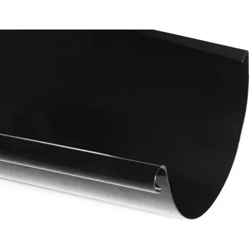 okap Okapový žlab r.š.250mm pozinkovaný Lakovaný RAL 9005 černá dl.2m (Parametry: rozvinutá šíře - 250mm , délka 2000mm)