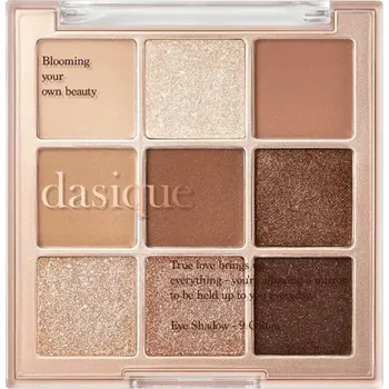 Oční stíny Dasique Shadow Palette #01 Sugar Brownie 7g - Paletka hnědých očních stínů