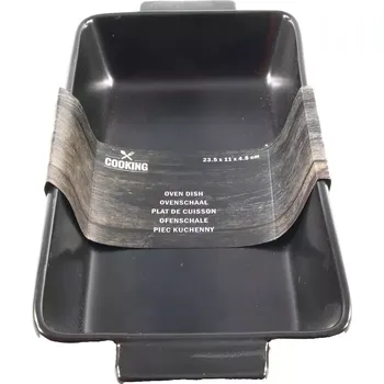 Zapékací miska, matná černá