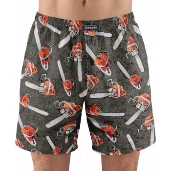 Pánské spodní prádlo PÁNSKÉ BOXERKY CORNETTE 001/143 PIŁA BAVLNA M