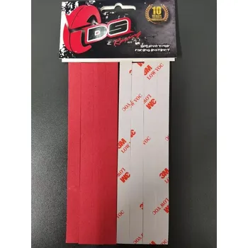 RC náhradní díl DS Racing Vložky do pneumatik, červené, 8 ks