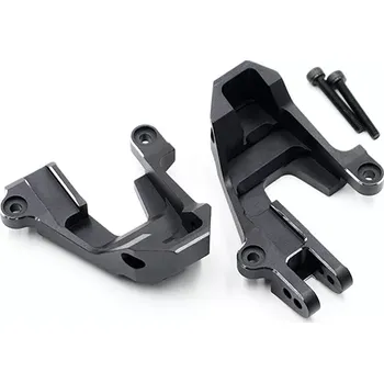 RC náhradní díl Yeah Racing Hliníkové věže tlumičů přední černé, pro Traxxas TRX-4