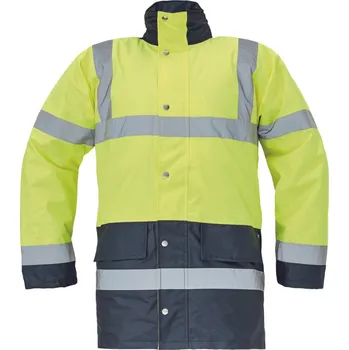 pracovní bunda Cerva Sefton Pánská zimní bunda 03010073 žlutá 5XL