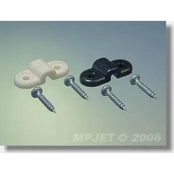 RC náhradní díl MPJet 2641 Podvozkový třmen pr.3mm Černý 4 ks