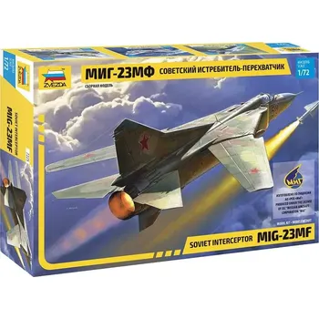 Plastikový model Corfix Model kit letadlo 7225 - MIG-23 MF Soviet Interceptor (1:72)