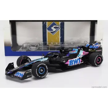 Hračka Solido Alpine F1 A524 Team Bwt Alpine N 31 Presentation Season 2024 Esteban Ocon 1:18 Černá Modrá Růžová