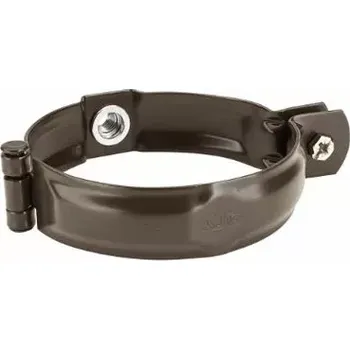 okap Objímka svodu ⌀150mm pozinkovaná FeZn lakovaná RAL 8028 hnědá TDM - šroubovací M10