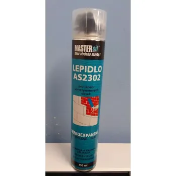 Tepelná izolace PU pěna750ml GUN-lepidlo na fasádní polystyren (Lepidlo na polystyren AS 2302 je určeno k lepení izolačních desek z pěnového polystyrenu při izolaci panelových domů, rodinný domů, montovaných staveb apod.)