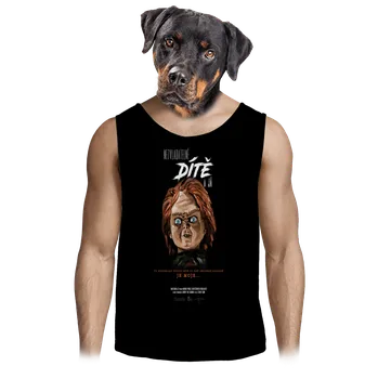 Pánské tílko Bastard B13: Nezvladatelné dítě pánské tílko Black