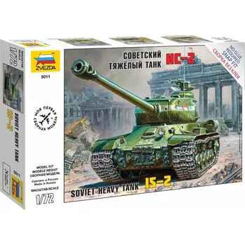 Plastikový model Corfix Snap Kit tank 5011 - IS-2 Stalin (1:72)