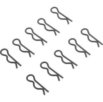 RC náhradní díl Arrma sponky karosérie velké černé (10)