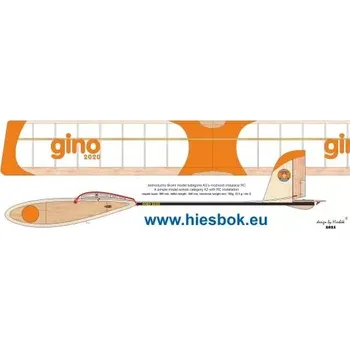 RC model letadla Hiesbök Gino RC 2020