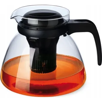 Konvice na čaj SIMAX VIOLA ČAJOVÁ KONVICE SE SÍTKEM 1,5L Z ŽÁRUVZDORNÉHO SKLA