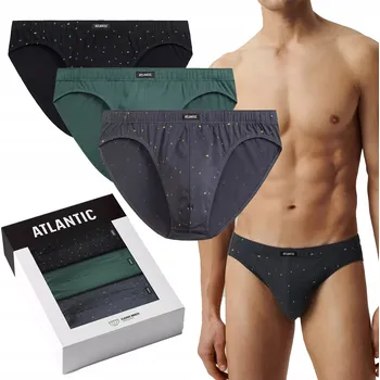 Slipy 3-BALENÍ Pánské sportovní slipy slipy Atlantic M