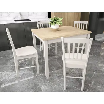 Jídelní stůl Kuchyňský stůl ANTHONY - dub cremona / kašmír