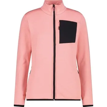 Dámské oblečení Dámská mikina CMP WOMAN JACKET 36 Růžová, Černá