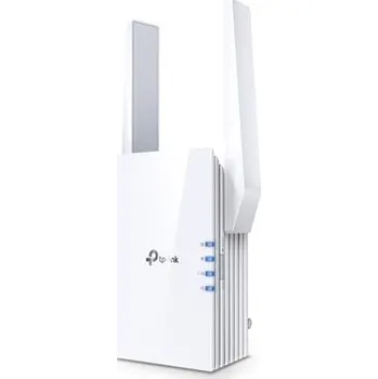 AX3000 Wi-Fi 6 Range Extender SPEED: 574 Mbps at 2.4 GHz + 2402 Mbps at 5 GHz SPEC: 2 × External Antennas, 1 × Gigabit