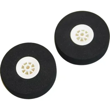 RC náhradní díl Super Flying Model Mechové podvozkové kolo ploché 63mm (2)