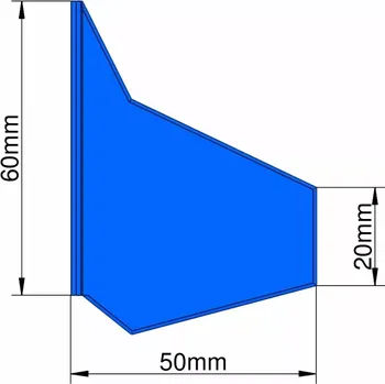 RC model ostatní Klima Stabilizátor typ 4 modrý
