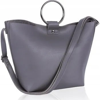 Kabelka Atmosphere kabelka eko kůže šedá