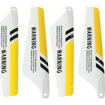 Modelářství Náhradní rotorové listy pro RC vrtulník Syma S107G, žluté