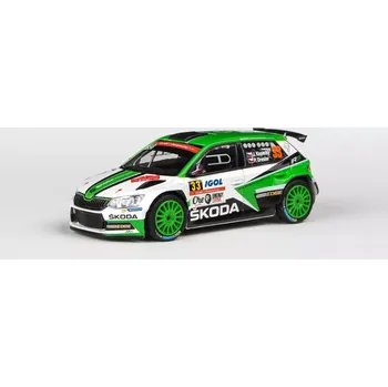 autíčko Abrex Škoda Fabia III R5 (2015) 1:43 - Che Guevara Energy Drink Tour de Corse 2017 #33 Kopecký - Dresler