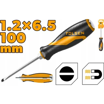 Šroubovák Šroubovák úderový plochý SL 6,5x1,2x100mm TOLSEN