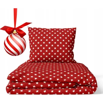 Povlečení Sada povlečení povlečení velkoobchod 140 x 200 cm červené