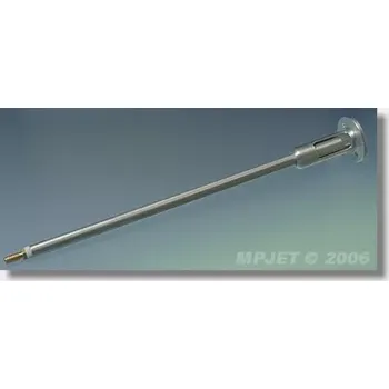 RC náhradní díl MP Jet 52153 Hřídel COMPACT pro elektromotor "400", hřídel pr.3,M4, délka 175