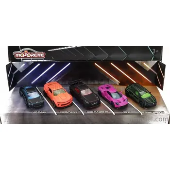 Dětské zboží Majorette Nissan Set pěti modelů 1:64