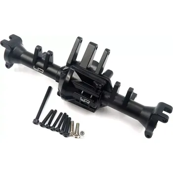 RC náhradní díl Yeah Racing Kovová zadní náprava pro Traxxas TRX-6 Mercedes Benz G-63, černá