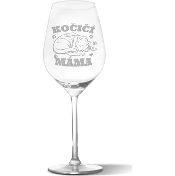 Víno Sablio Sklenička na víno Kočičí máma: 49 cl