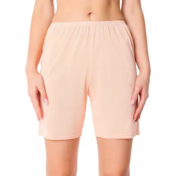 Podprsenka Viskózové polohalhotky, krátká polohalénka kraťasy BLV50-269 Meruňková S