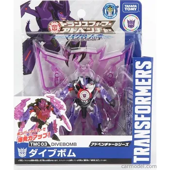 autíčko Takara-tomy Takara-tomy Transformers Adventure Tmc03 Daibubomu Cm. 6.0 1:64 Fialová Černá