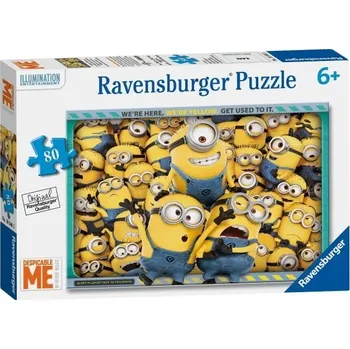 Puzzle Minions Rock Ravensburger puzzle 6+, 80ks