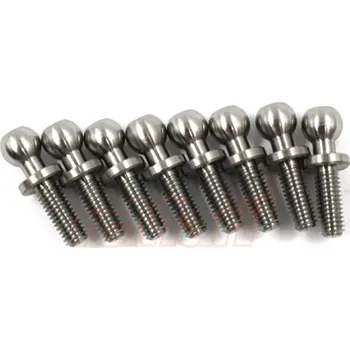 RC náhradní díl Yeah Racing Titanový kulový čep 4.8x8mm, 8ks