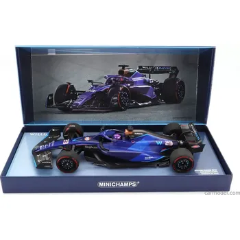 autíčko Minichamps Williams F1 Fw45 Team Williams Racing N 23 Season 2023 Alexander Albon 1:18 Blue