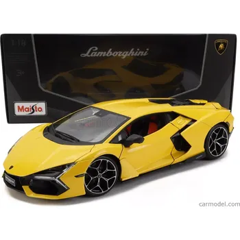 autíčko Maisto Lamborghini Revuelto Hybrid 2023 - Exclusive Carmodel 1:18 Giallo Inti - Žlutá