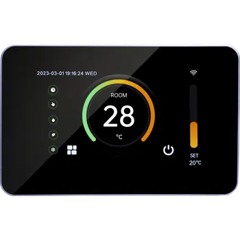 POKOJOVÝ TERMOSTAT WIFI TUYA 16A s barevným displejem