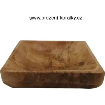 Dřevěná miska z mangového dřeva (Miska ze dřeva)