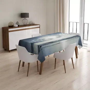 ubrus Sablio Ubrus Pohled na moře - 90x90 cm