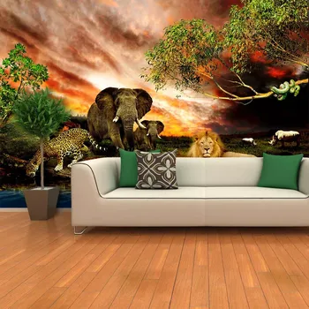 Tapeta Sablio Tapeta Zvířata ze Sahary - 125x75 cm