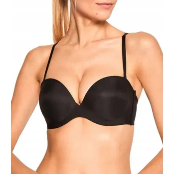 Podprsenka Podprsenka TRIUMPH bardotka, balkonetka černá Stepy Soft 01 WDP 75B