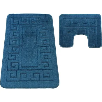 Koberec Sada koupelnových koberečků Montana Ethnic Ink Blue