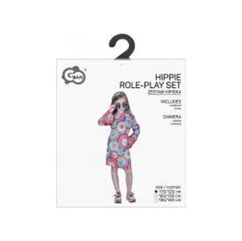 Karnevalový kostým Strój dla dzieci Hipiska rozm. 110/120cm